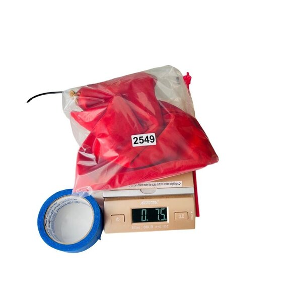 Giorgio Fiorlini Collection Red Skirt With Gold Drawstring - Picture 5 of 5